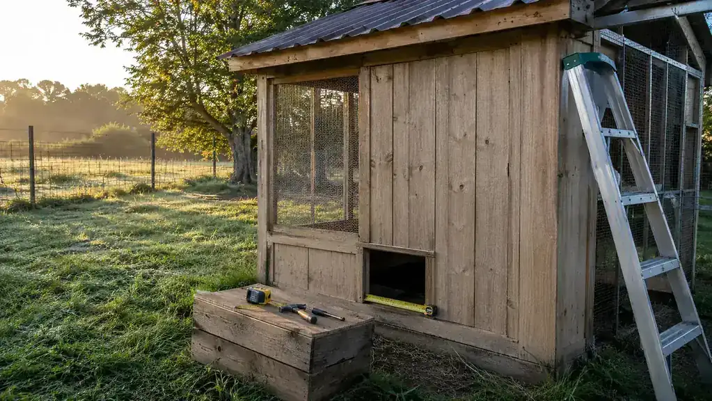 How to Install an Automatic Chicken Coop Door